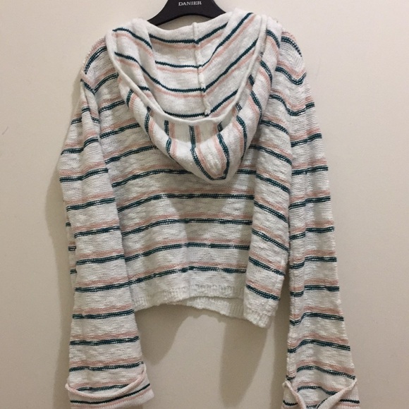 Roxy hooded sweater (sz xs) - Picture 2 of 9